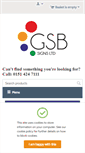 Mobile Screenshot of gsbhealthandsafetysigns.co.uk